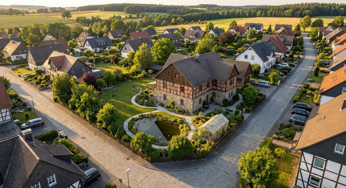 Drohnenaufnahmen beim Immobilienverkauf: Lohnt sich das?