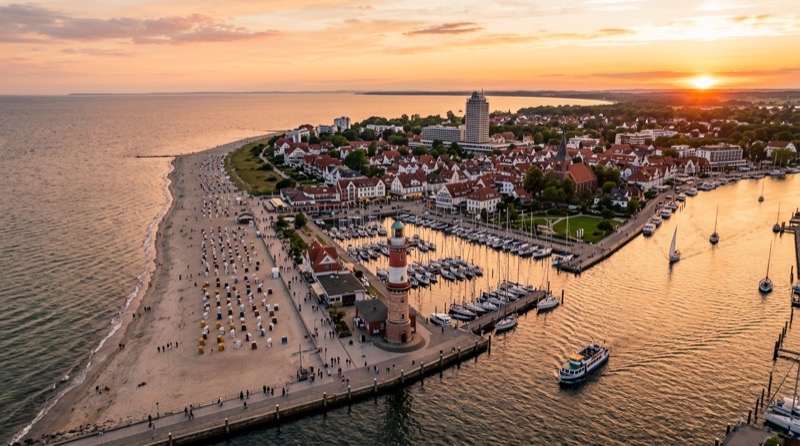 Travemünde Stadtansicht