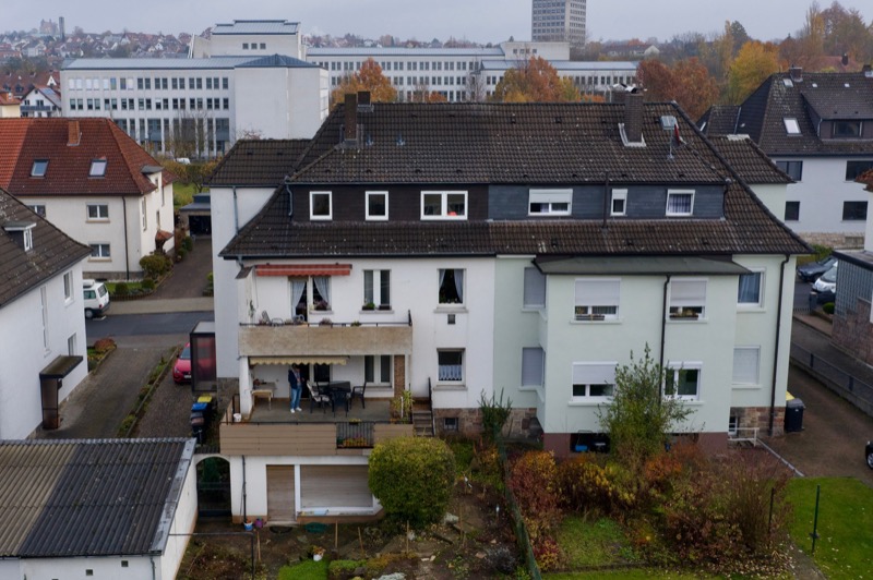 Immobilie vor Modernisierung  -  Originalzustand